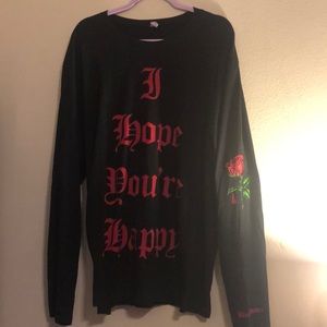 Blue October band long sleeve tee